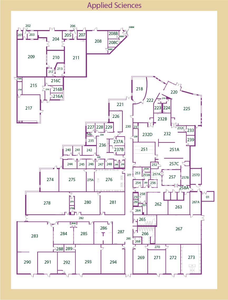 Applied Sciences Floorplan