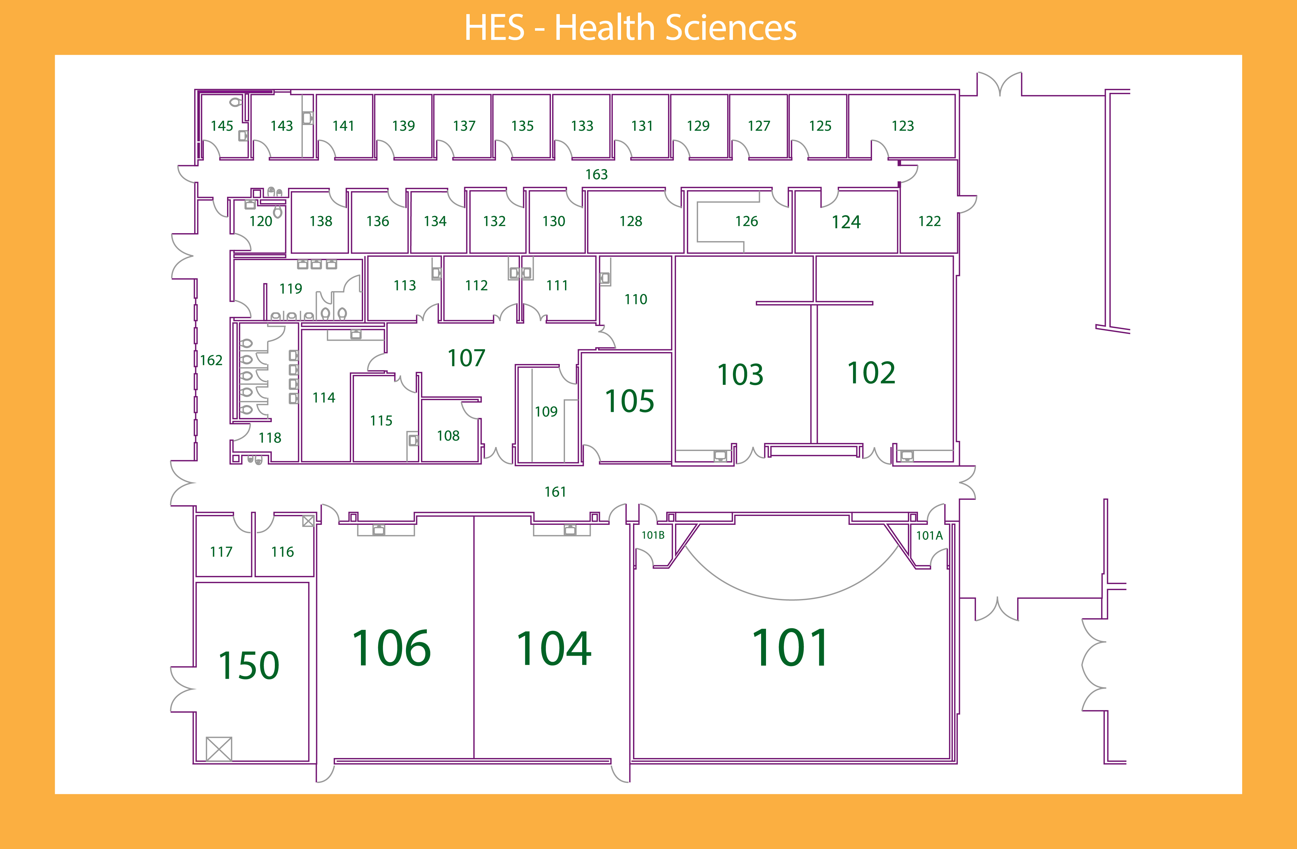 HES floor plan