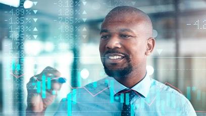 person in finance industry