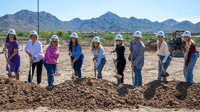 Groundbreaking event at Westworld