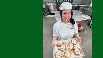 Baking Student Tiegan Hoffman