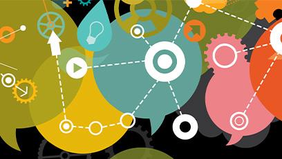 color word bubbles