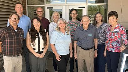 Group picture of inaugural career coaching cohort