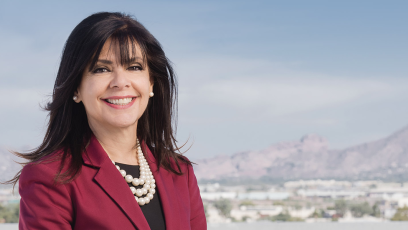 A headshot of Dr. Maria Harper-Marinick smiling.