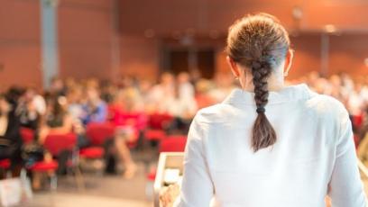 speaker and audience