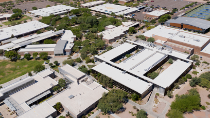 aerial view of Scottsdale Community College campus