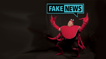 alternative fake news mascot