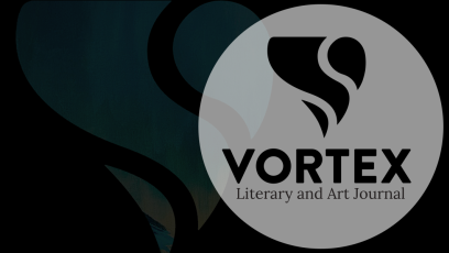 Vortex Literary and Art Journal logo with abstract icon