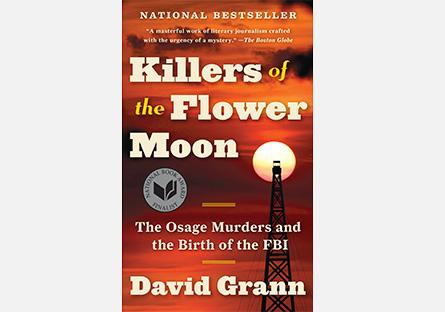 Killers of the Flower Moon book cover