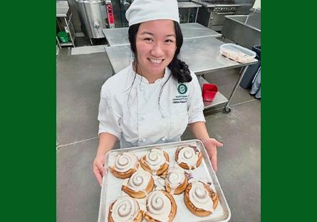 Tiegan Hoffman, Baking Student 
