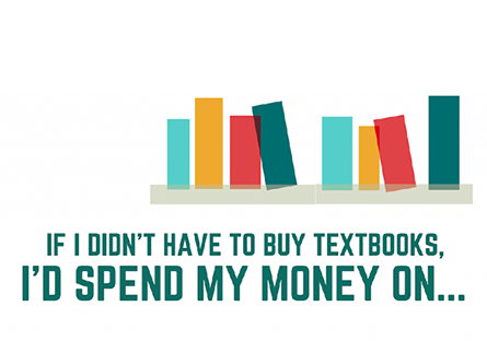 If I didn't have to buy textbooks, I'd spend my money on...