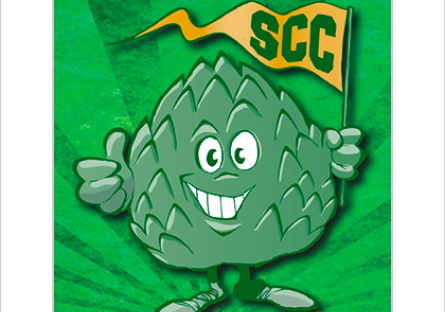Scottsdale Community College mascot Artie the Artichoke