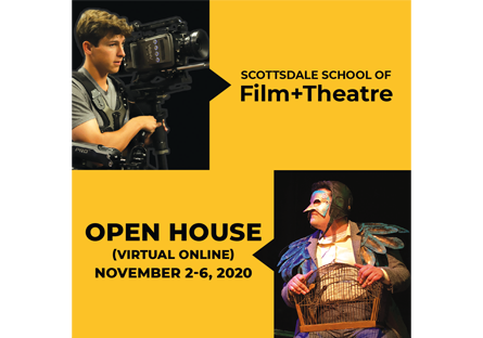 Film & Theatre Open house advertisement