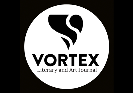 Vortex Literary and Art Journal logo with abstract icon