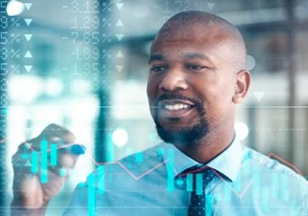 person in finance industry