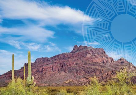 desert landscape representing the American Southwest