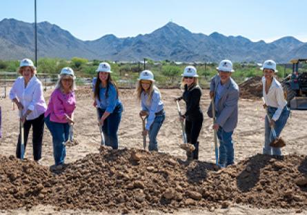 Groundbreaking event at Westworld