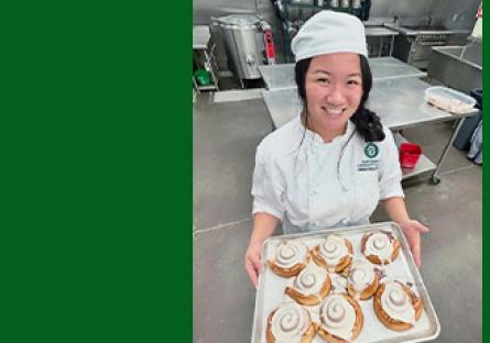 Baking Student Tiegan Hoffman