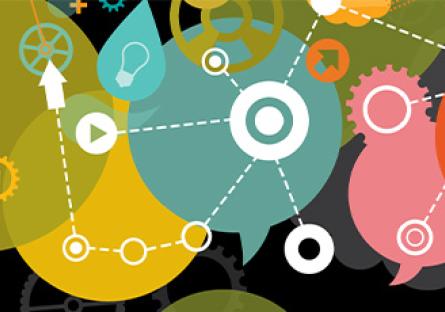 color word bubbles