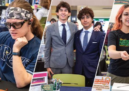 student club fair montage 
