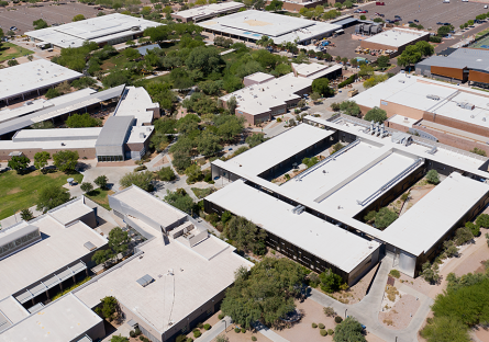 aerial view of Scottsdale Community College campus