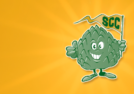 Scottsdale Community College mascot Artie the Artichoke