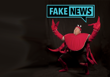 alternative fake news mascot