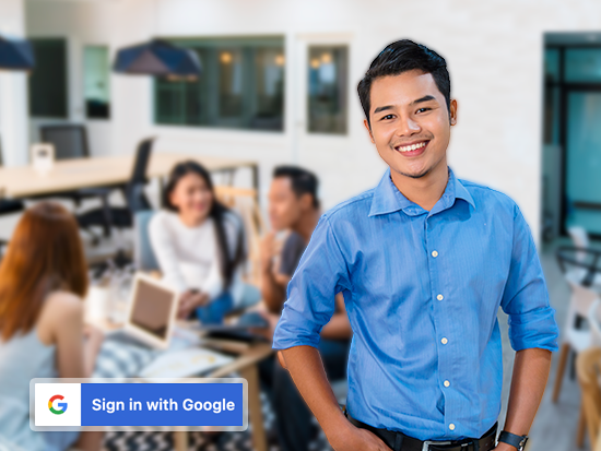 employee intranet - sign in with google authentication
