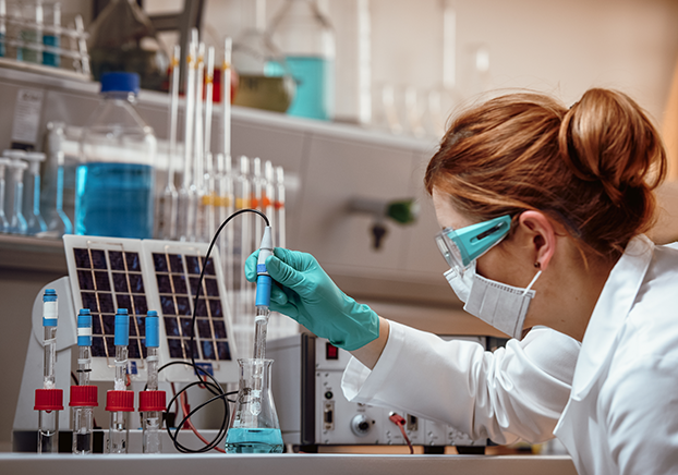 technician in lab