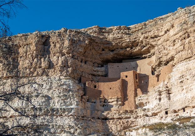 Montezuma Castle ruins in Arizona