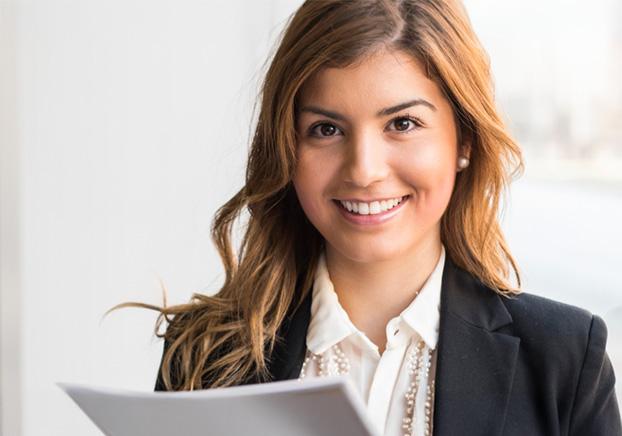 smiling realtor