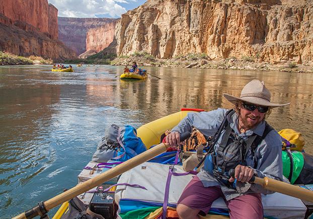 rafting on the Colorado River