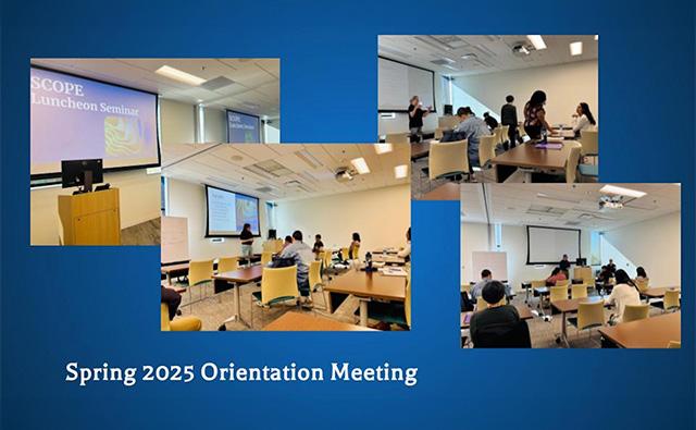 Spring 2025 Orientation Meeting
